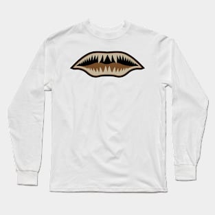 Flying Tiger Mouth No Eyes OCP Long Sleeve T-Shirt